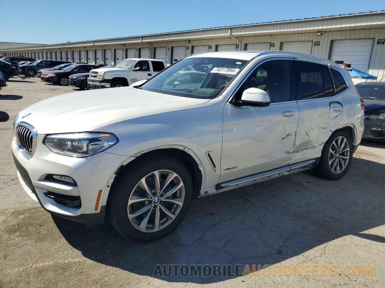 5UXTR9C50JLC68630 BMW X3 2018