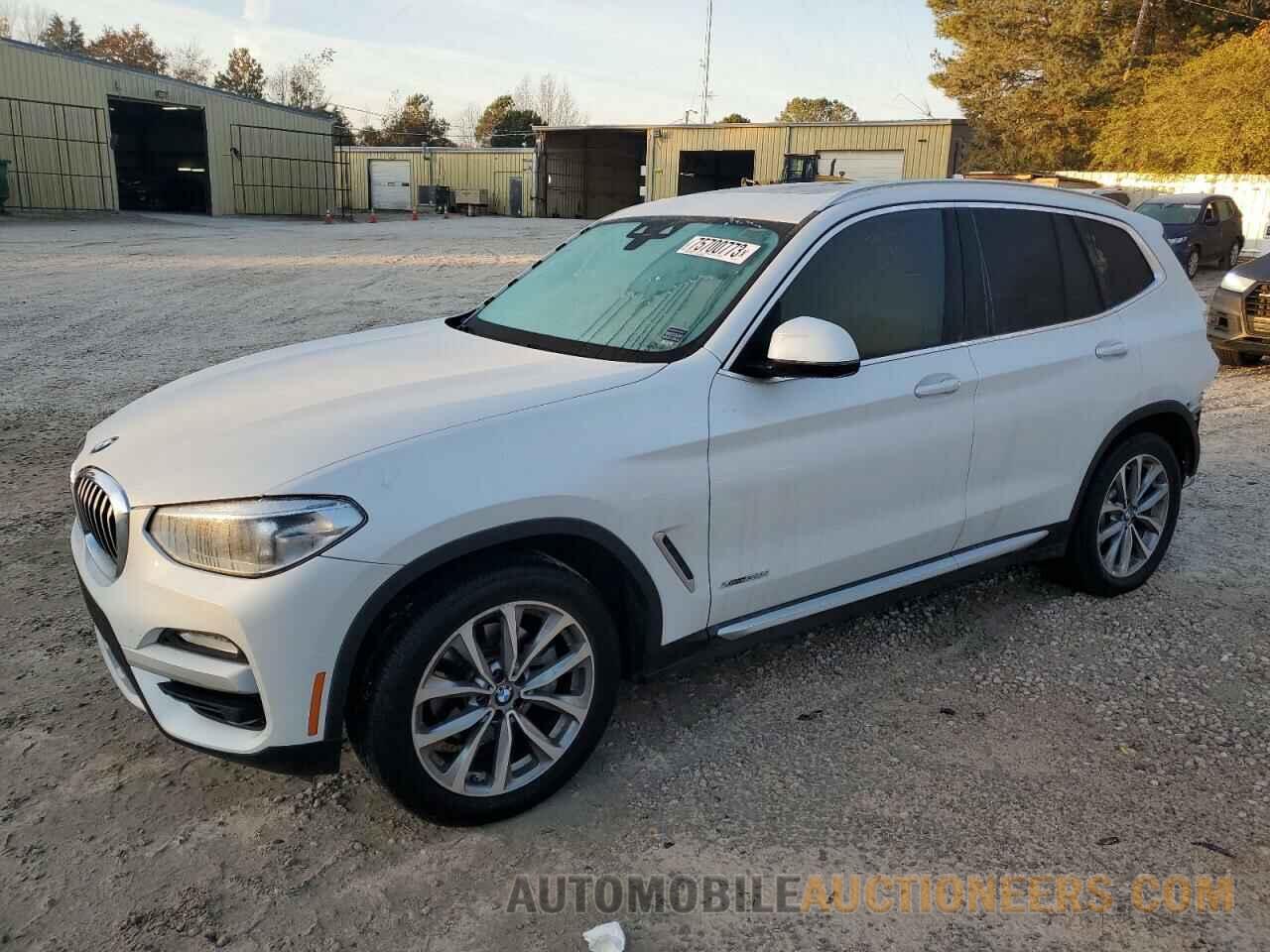 5UXTR9C50JLC81703 BMW X3 2018