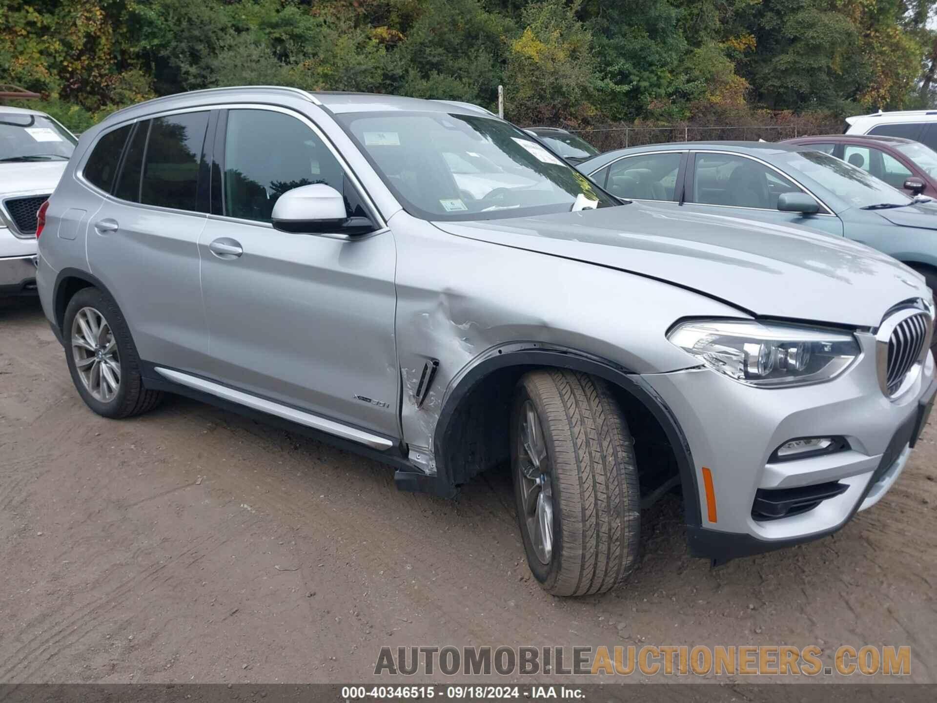 5UXTR9C50JLD61776 BMW X3 2018