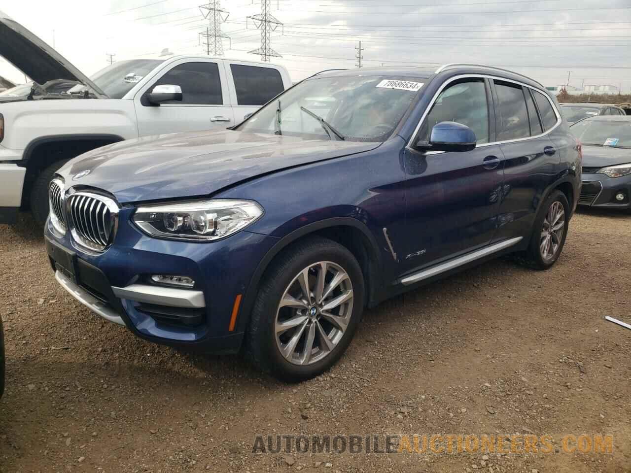 5UXTR9C50JLD63589 BMW X3 2018