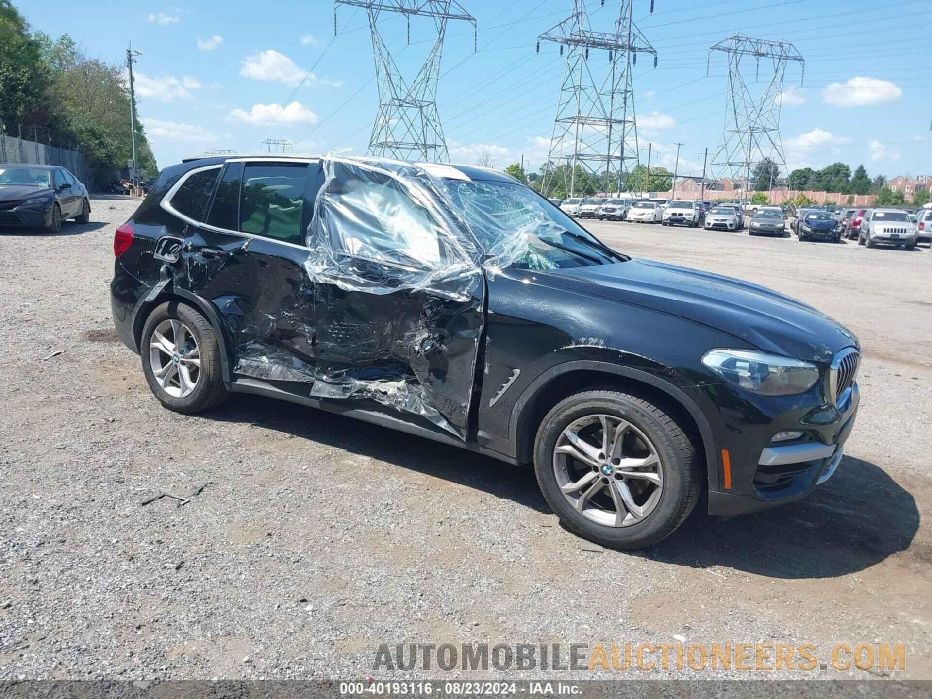 5UXTR9C50KLD91460 BMW X3 2019