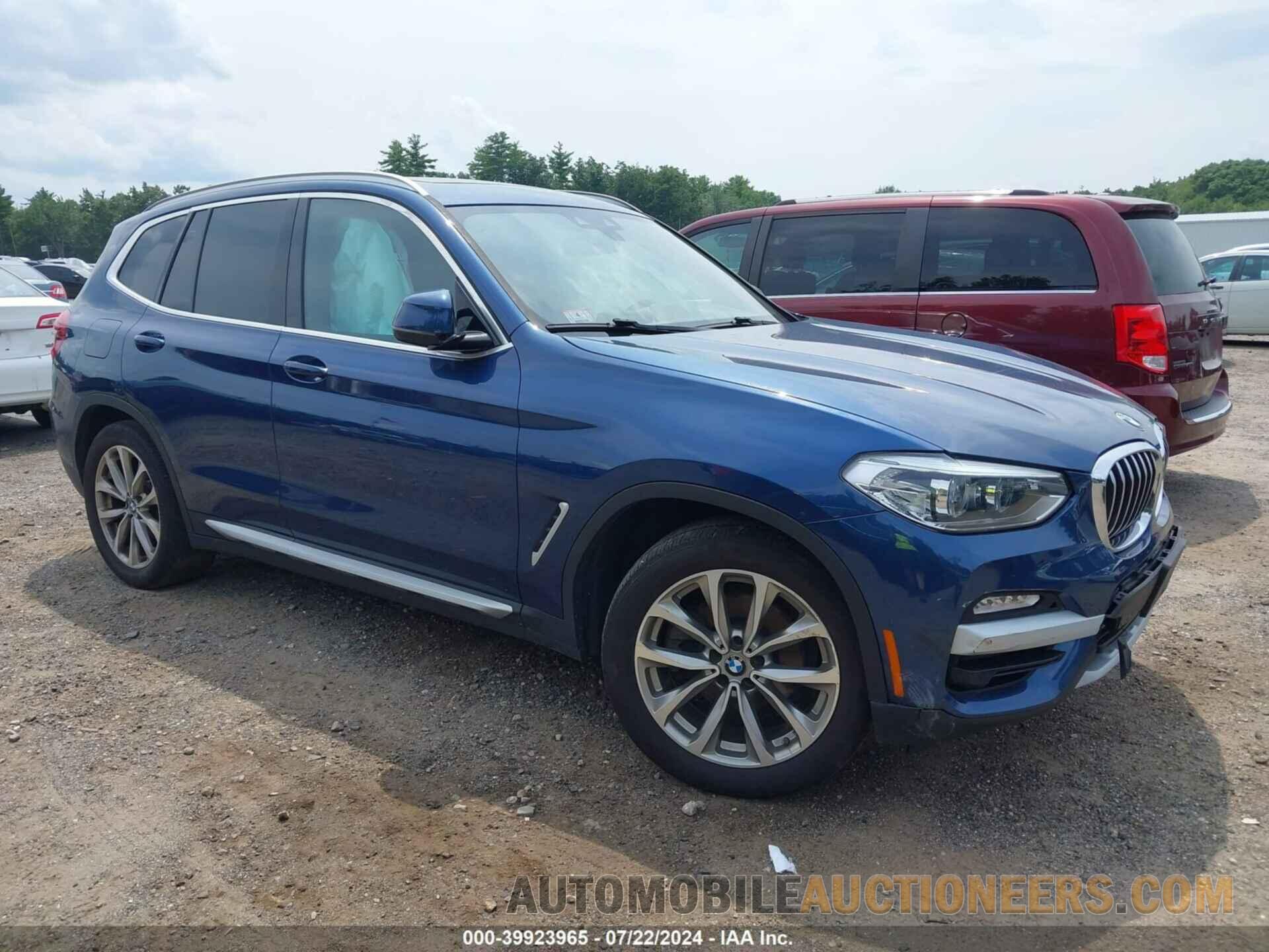 5UXTR9C50KLE16907 BMW X3 2019