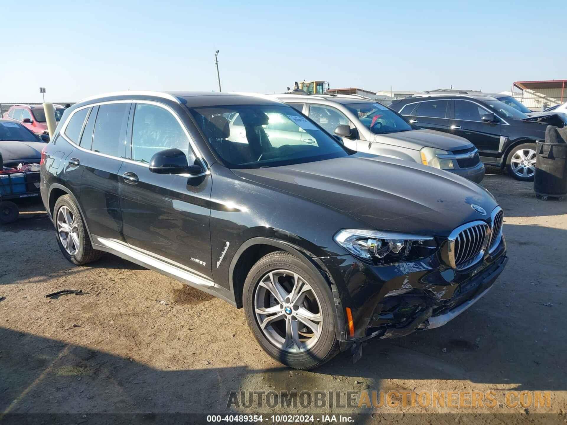 5UXTR9C51JLC68930 BMW X3 2018