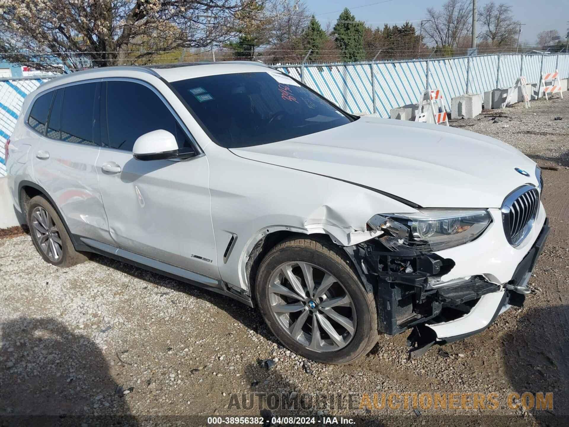 5UXTR9C51JLC72718 BMW X3 2018