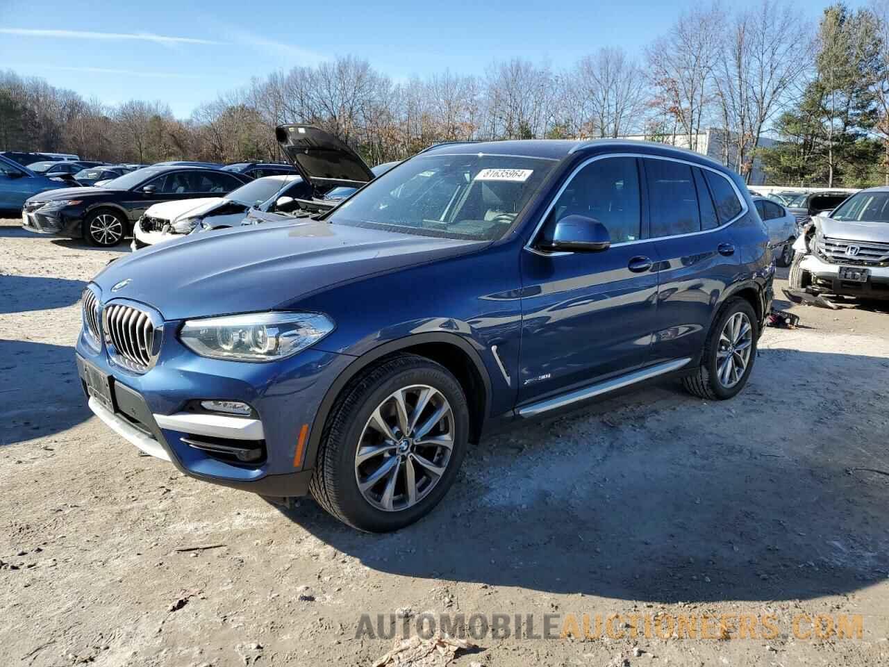 5UXTR9C51JLC77823 BMW X3 2018