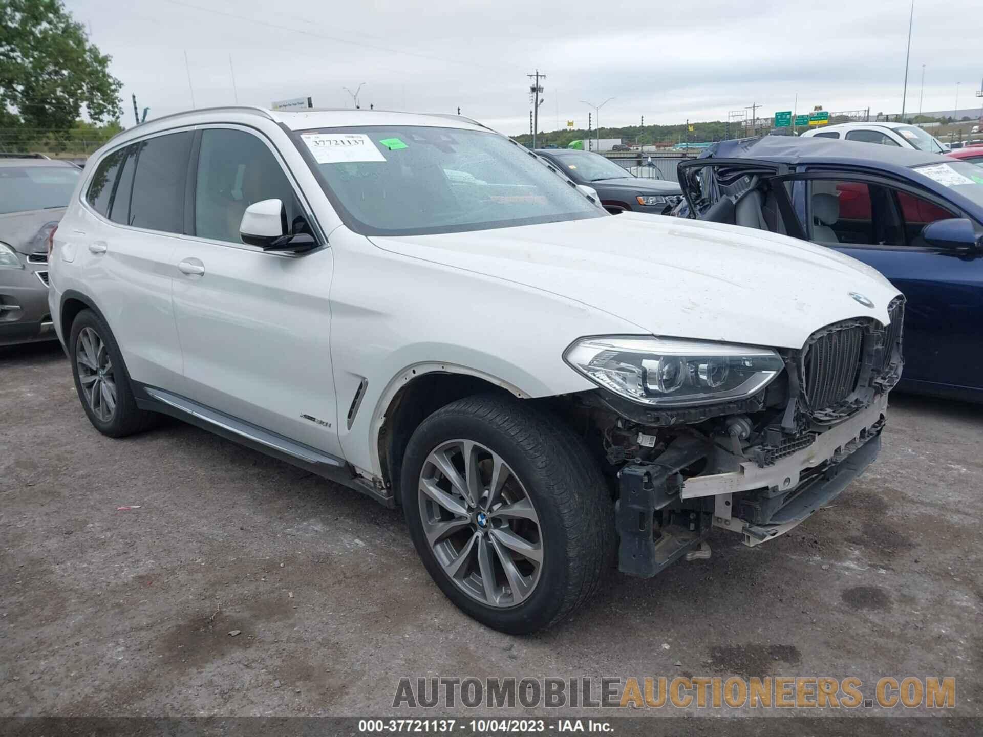 5UXTR9C51JLC80687 BMW X3 2018