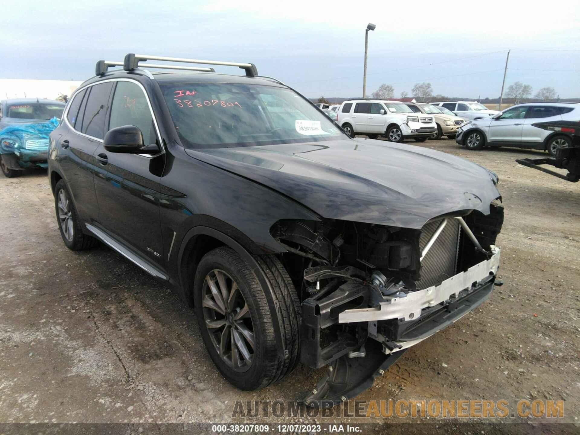 5UXTR9C51JLD57087 BMW X3 2018