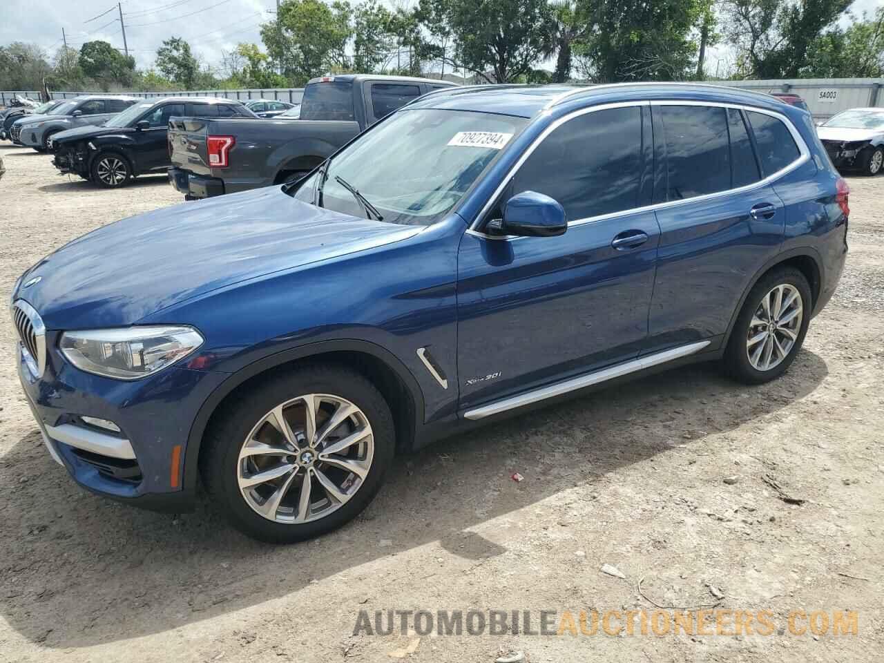 5UXTR9C51JLD65996 BMW X3 2018