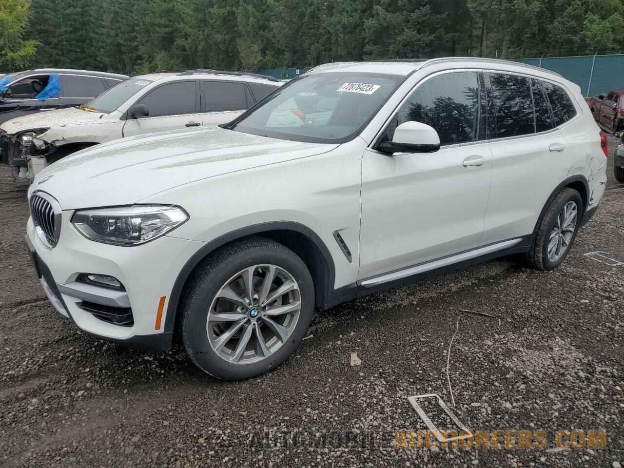 5UXTR9C51KLD92746 BMW X3 2019