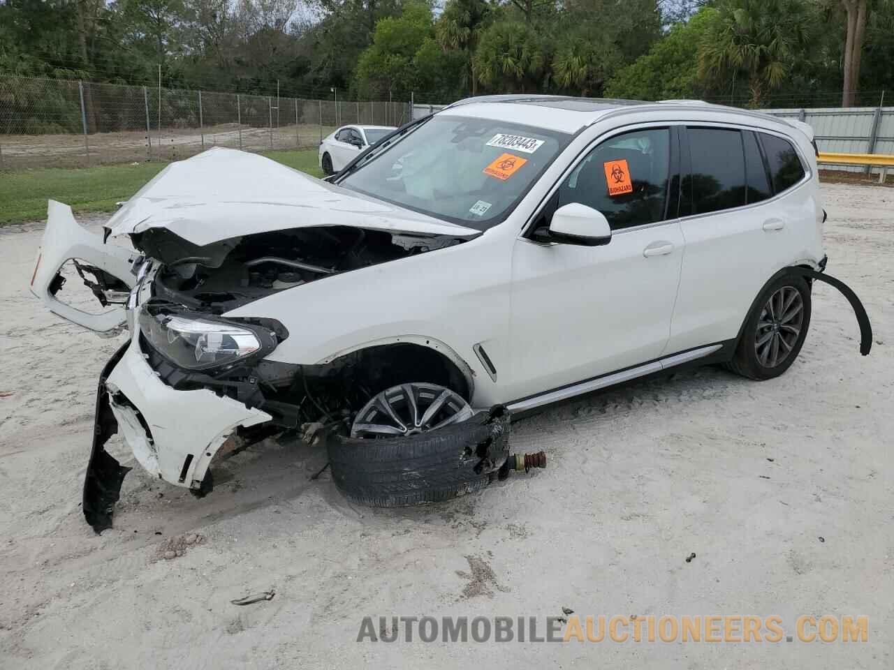 5UXTR9C51KLD97610 BMW X3 2019