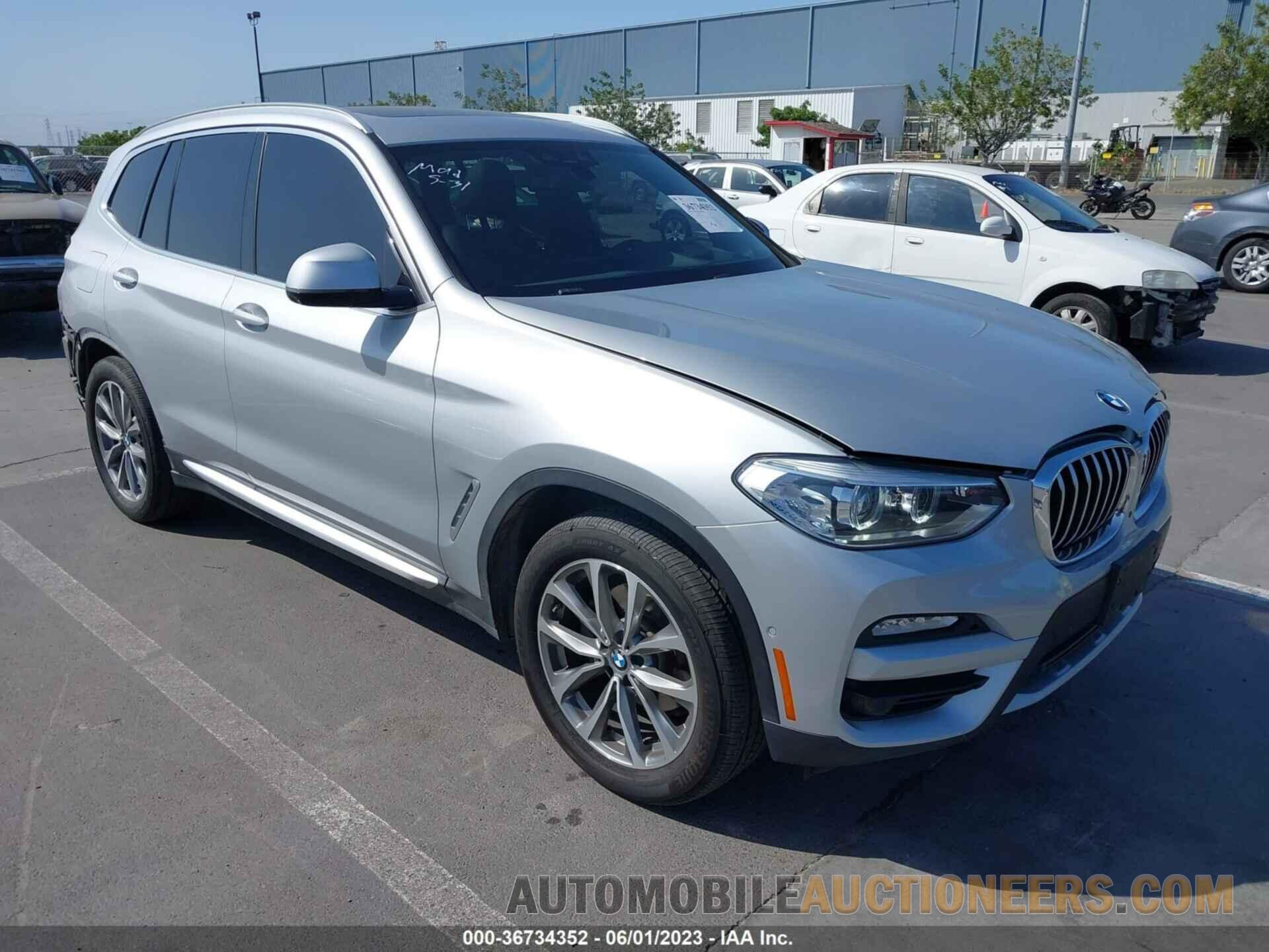 5UXTR9C51KLE13840 BMW X3 2019