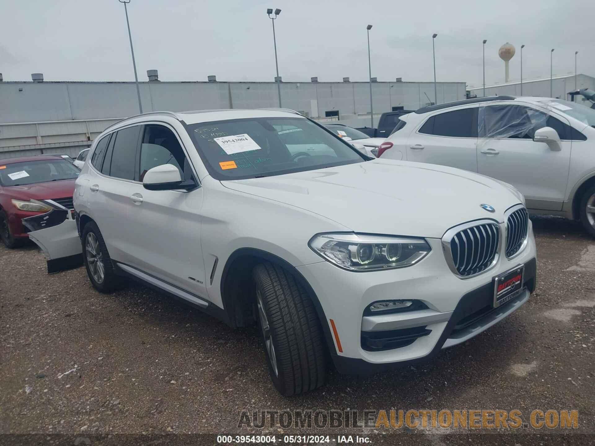 5UXTR9C52JLC75031 BMW X3 2018