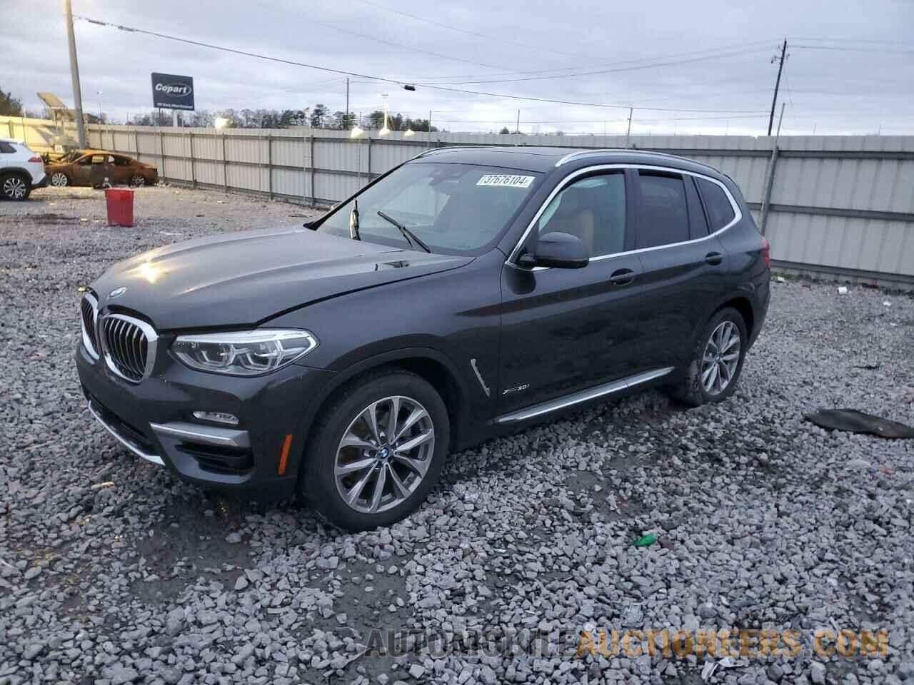 5UXTR9C52JLC82299 BMW X3 2018