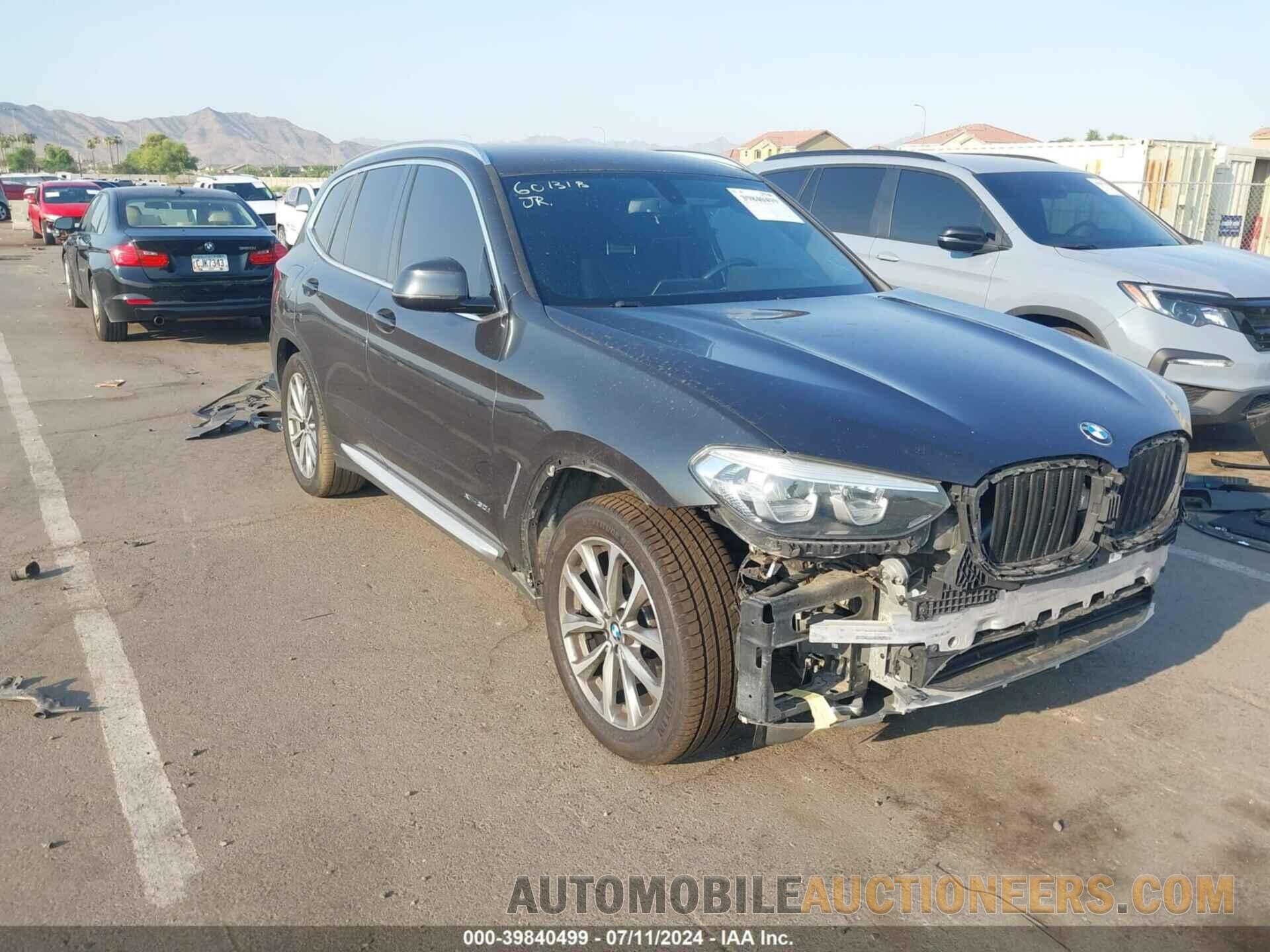 5UXTR9C52JLC83730 BMW X3 2018