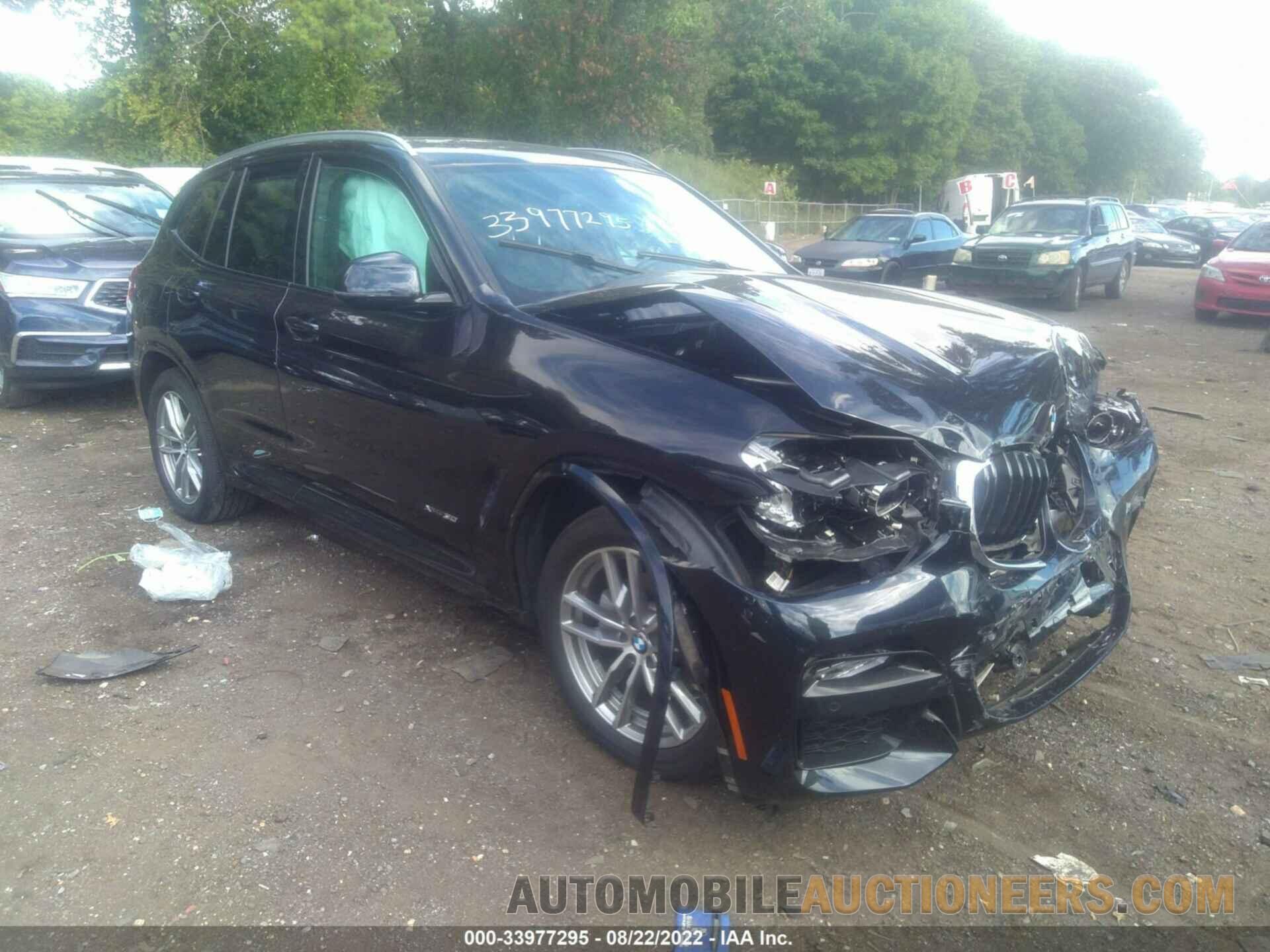 5UXTR9C52JLD58040 BMW X3 2018