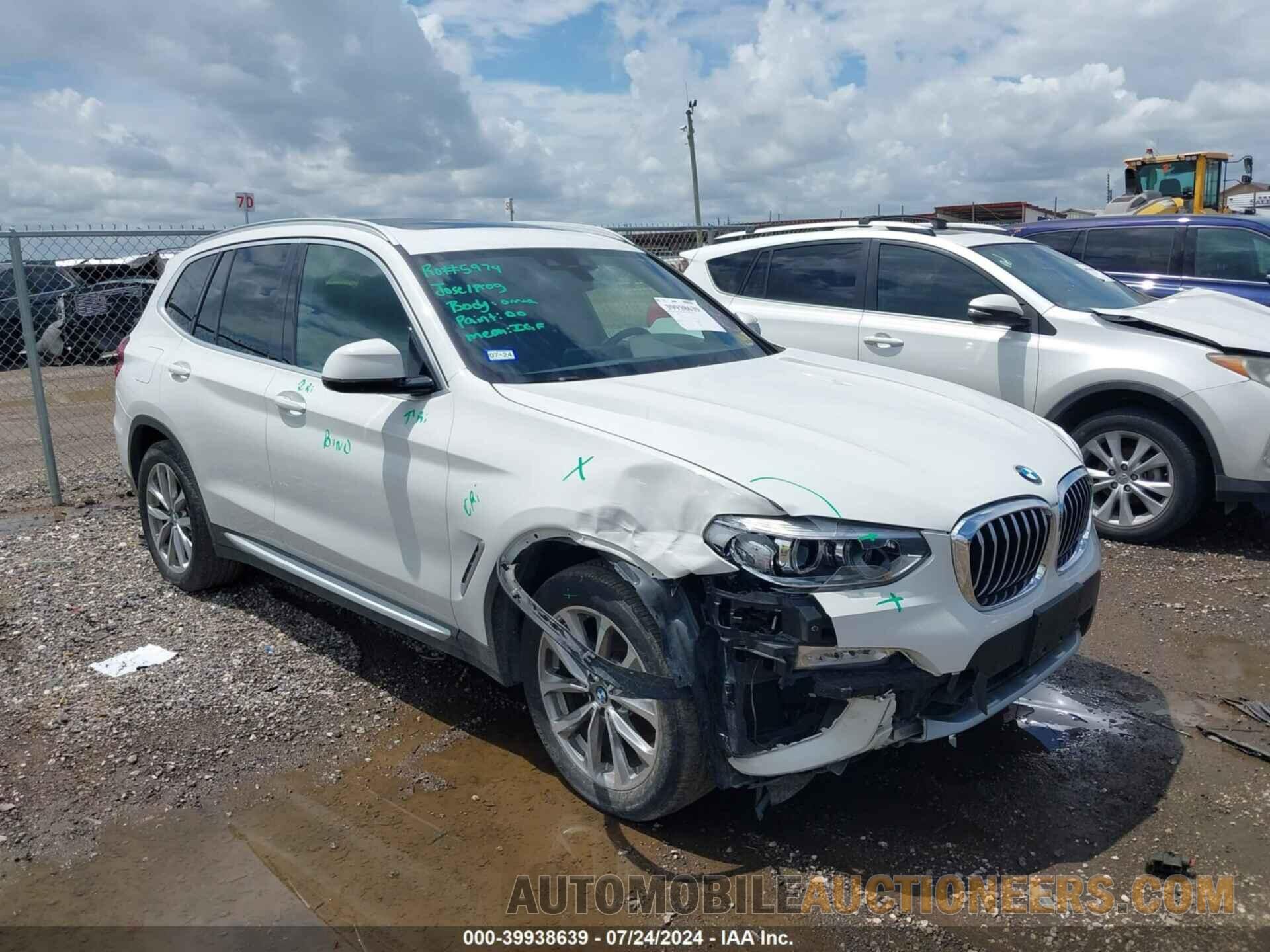 5UXTR9C52KLR05046 BMW X3 2019