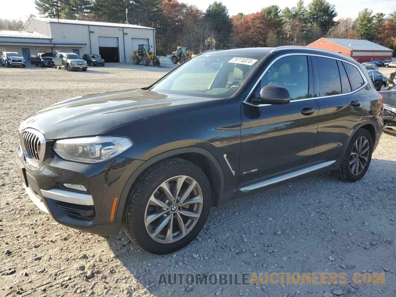 5UXTR9C53JLC76964 BMW X3 2018