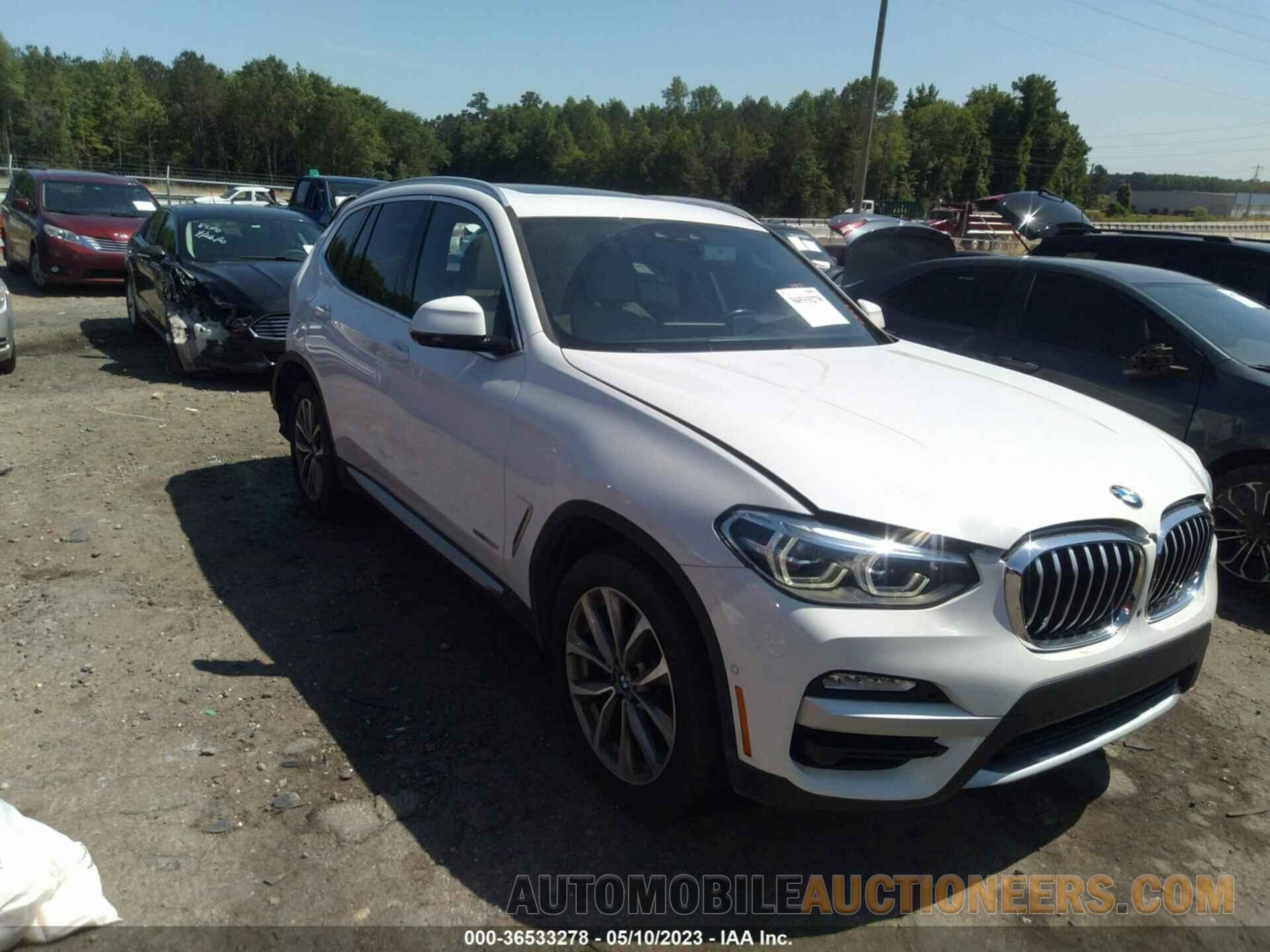 5UXTR9C53JLC78696 BMW X3 2018