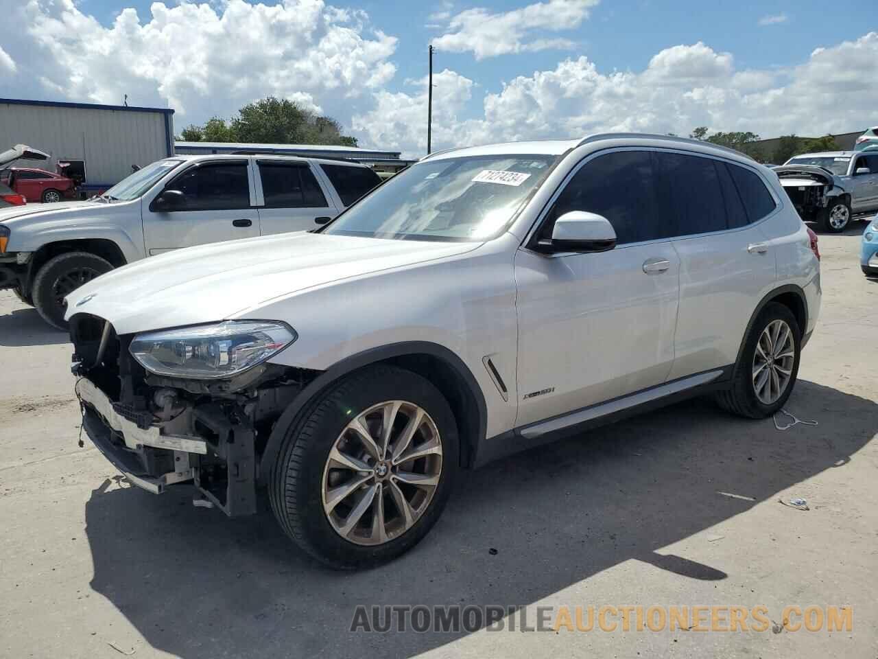 5UXTR9C53JLD59570 BMW X3 2018