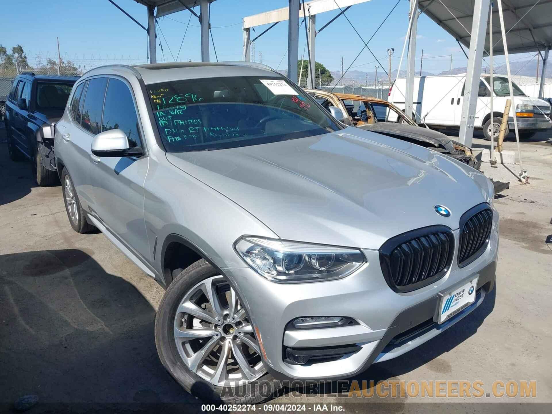 5UXTR9C53JLD65367 BMW X3 2018