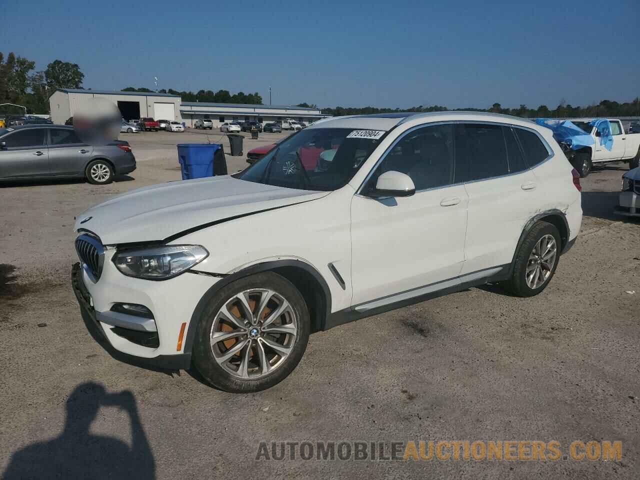 5UXTR9C53JLD72884 BMW X3 2018