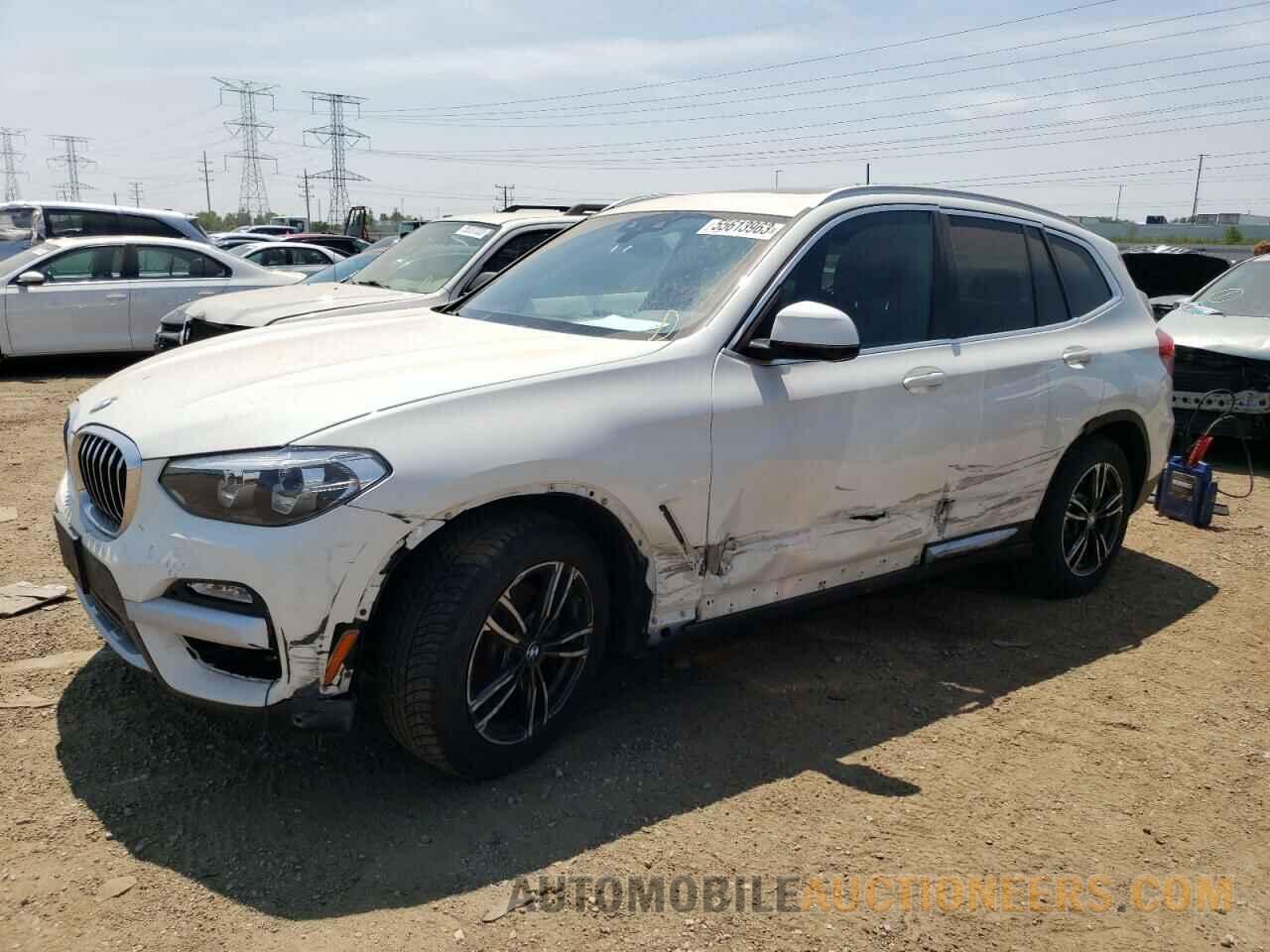 5UXTR9C53KLE18781 BMW X3 2019