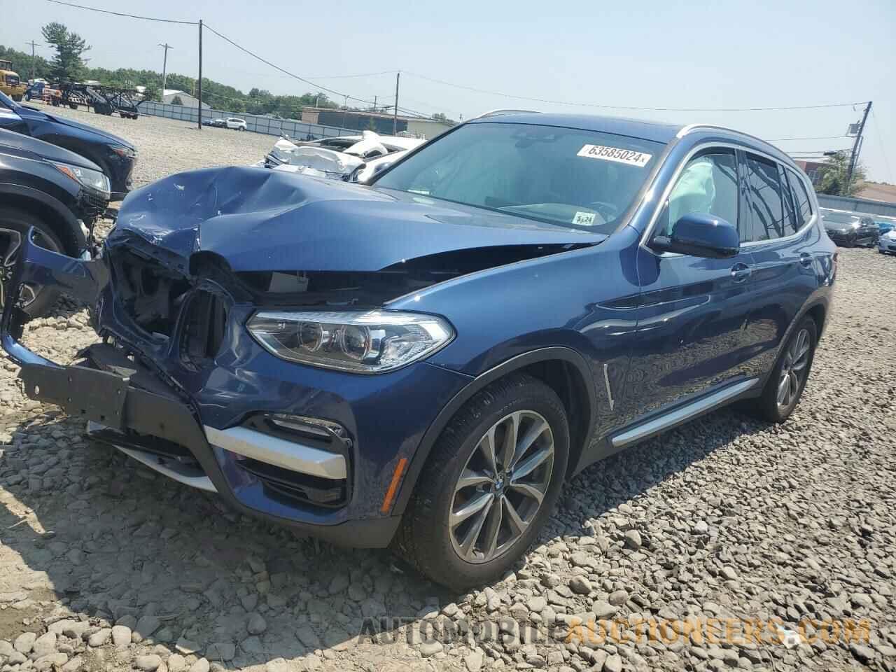 5UXTR9C53KLE21177 BMW X3 2019