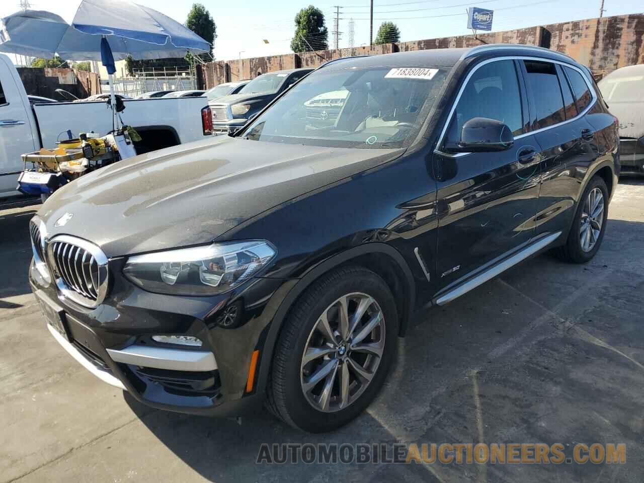 5UXTR9C54JLC76097 BMW X3 2018