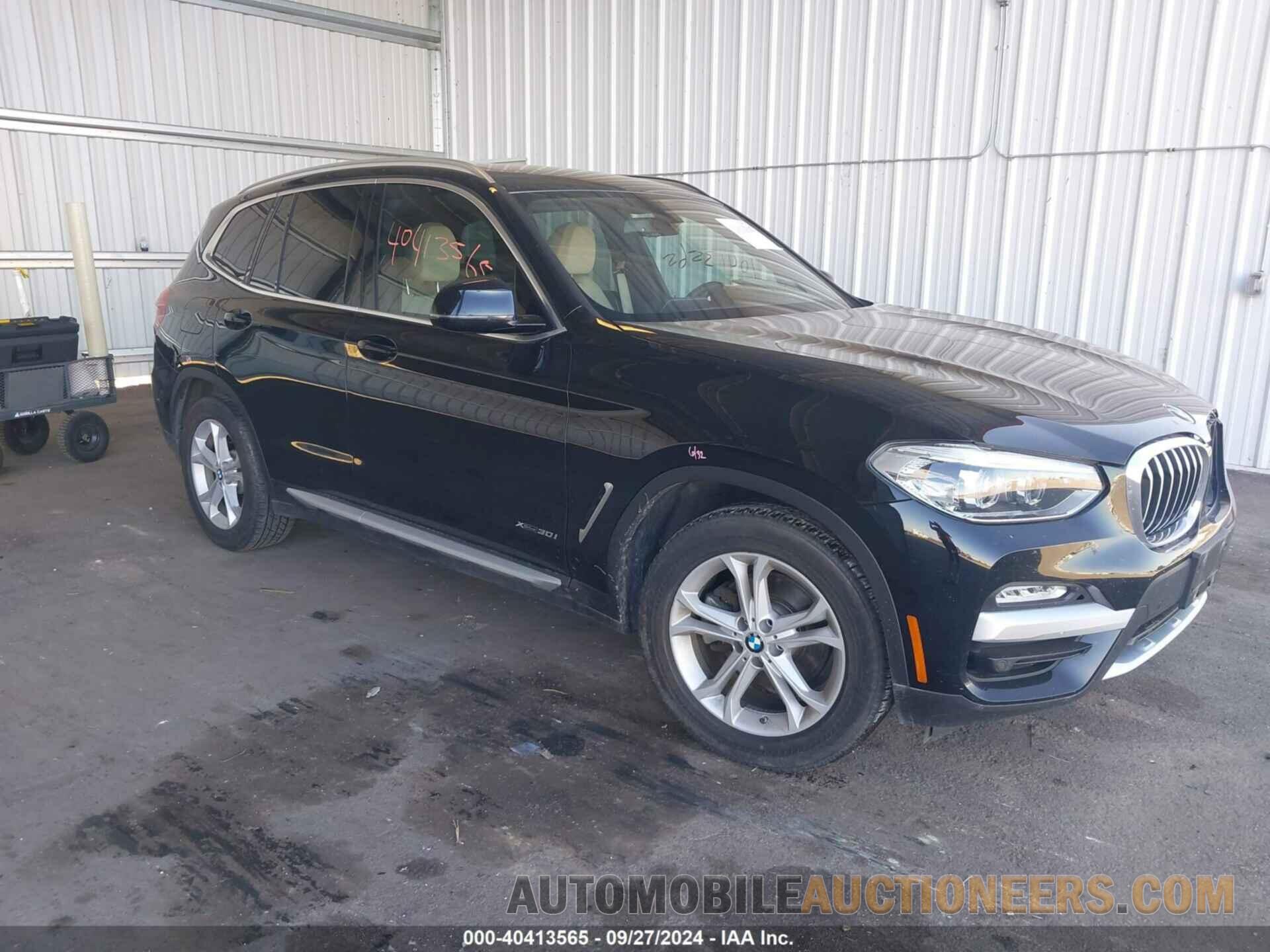 5UXTR9C54JLC77640 BMW X3 2018