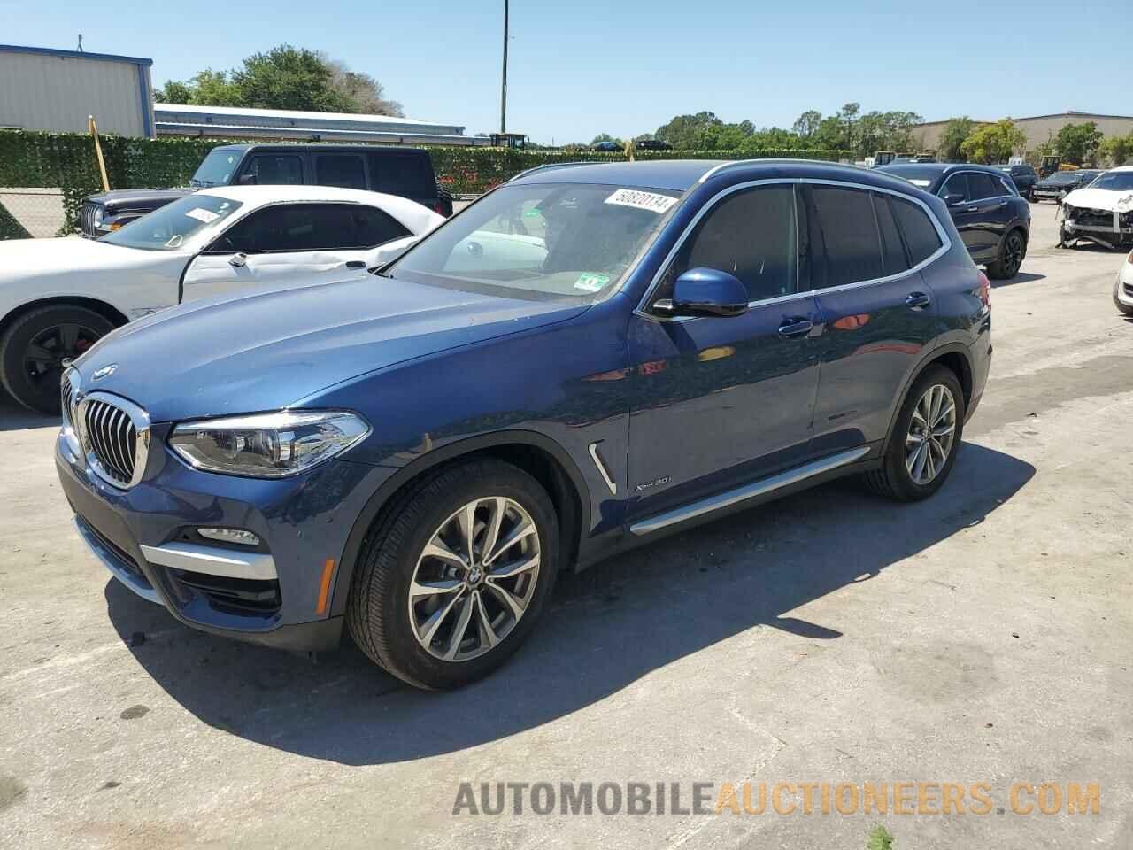 5UXTR9C54JLC81025 BMW X3 2018