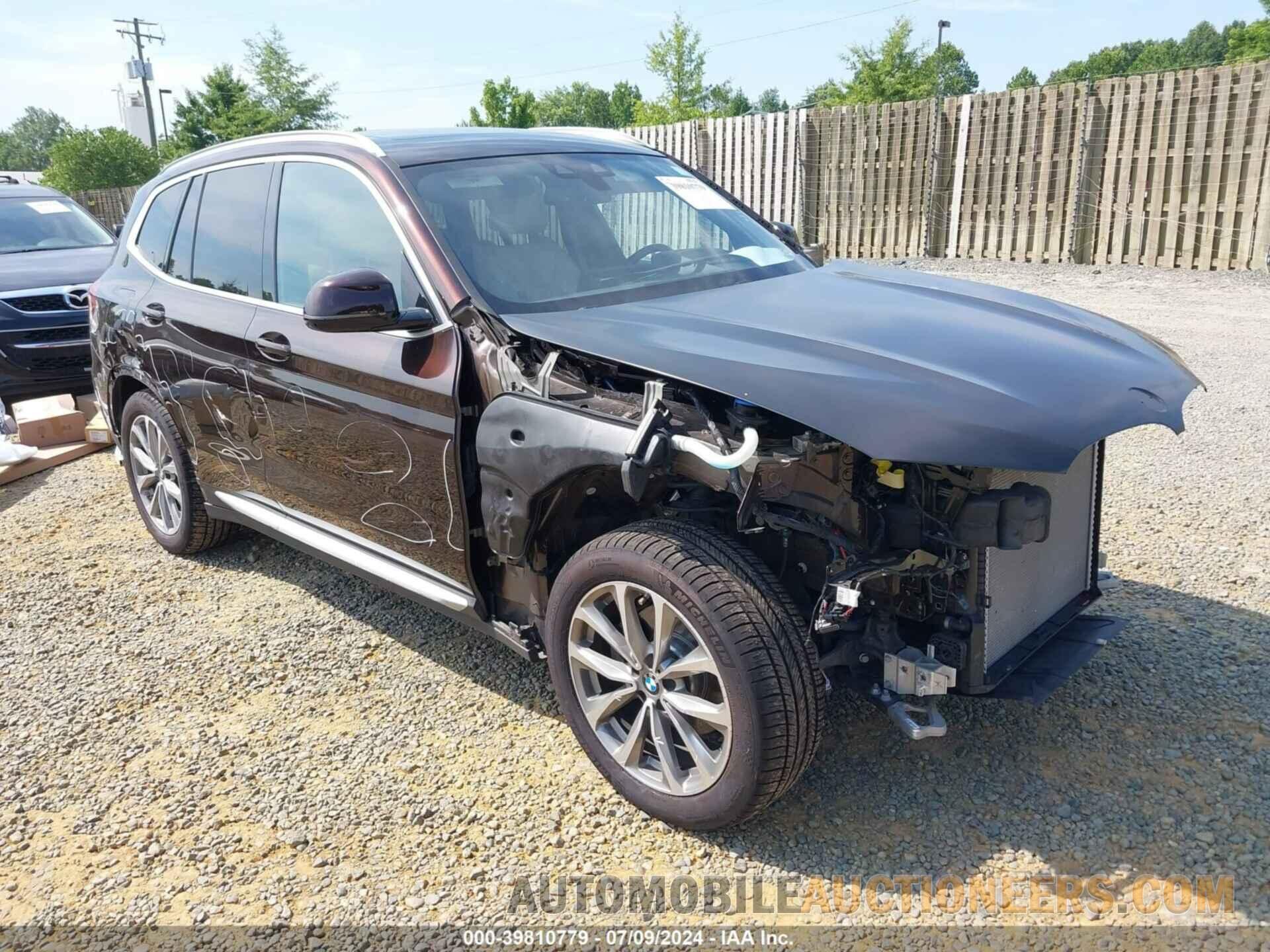 5UXTR9C54KLE17316 BMW X3 2019