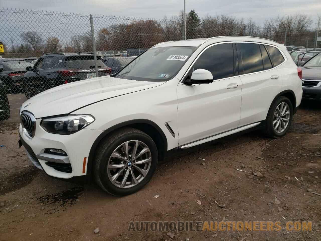 5UXTR9C54KLE17526 BMW X3 2019