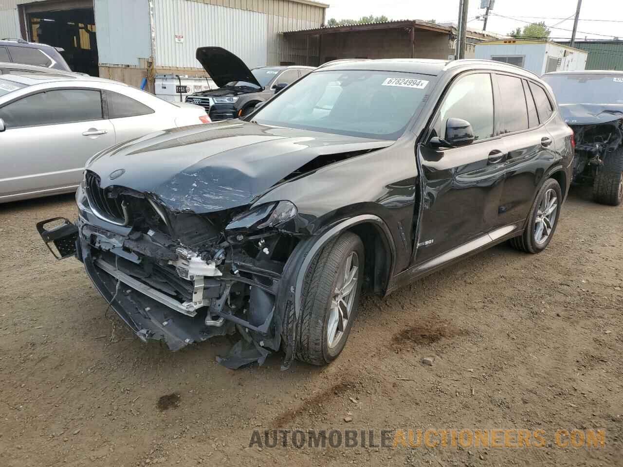 5UXTR9C55JLD61207 BMW X3 2018