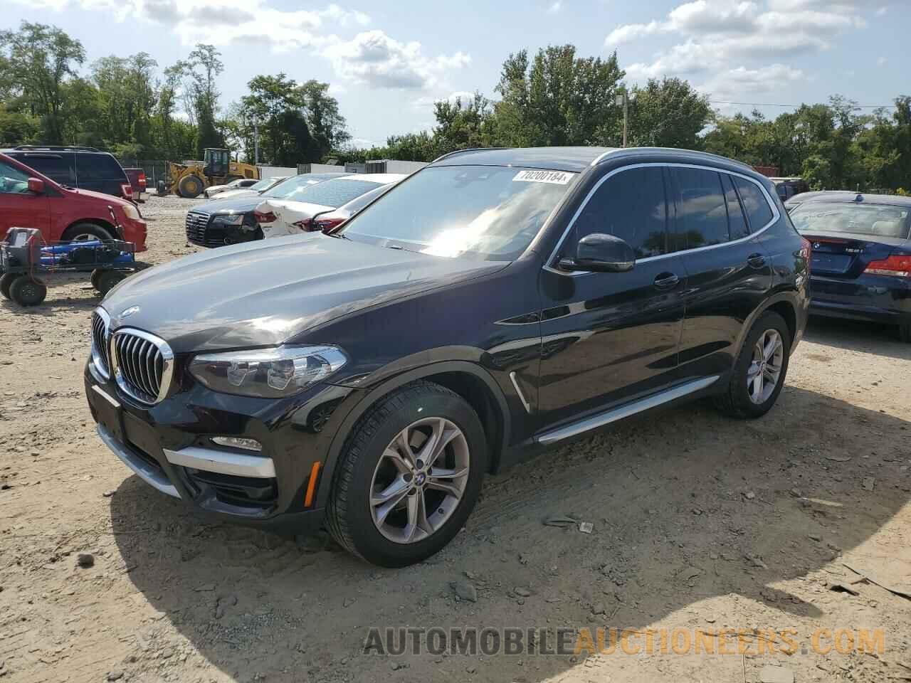 5UXTR9C55KLE12416 BMW X3 2019