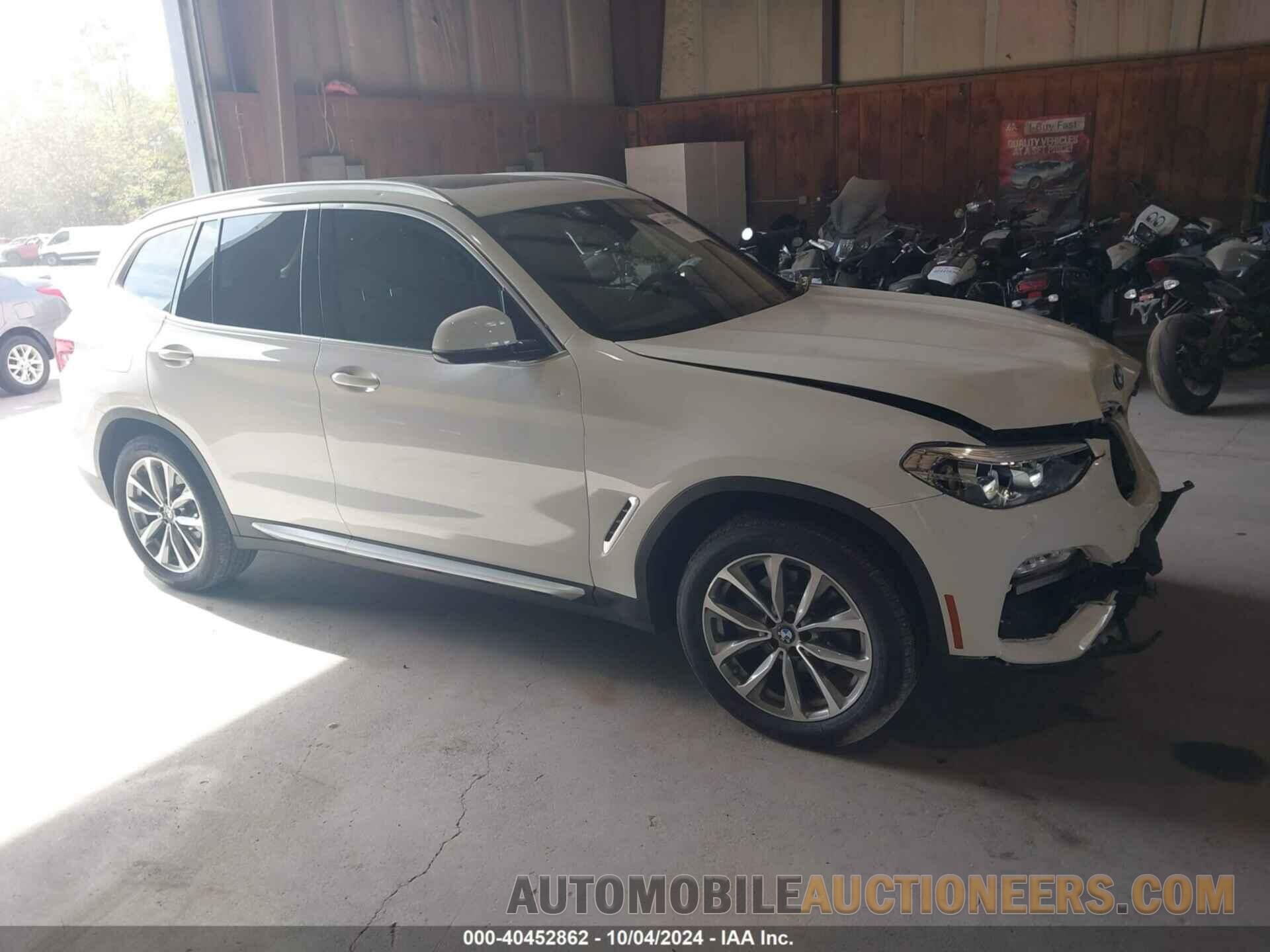 5UXTR9C55KLE16806 BMW X3 2019