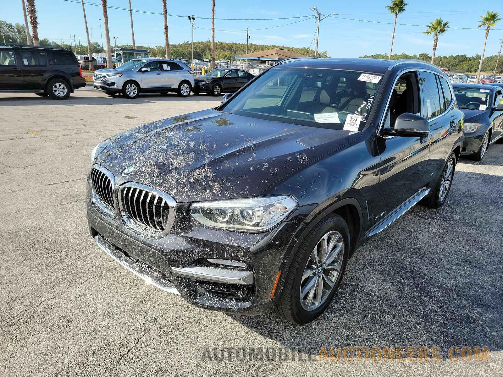 5UXTR9C56JLC72942 BMW X3 2018