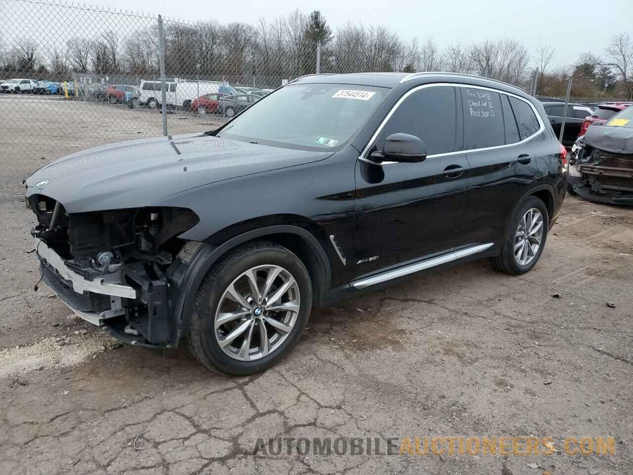 5UXTR9C56JLC74173 BMW X3 2018