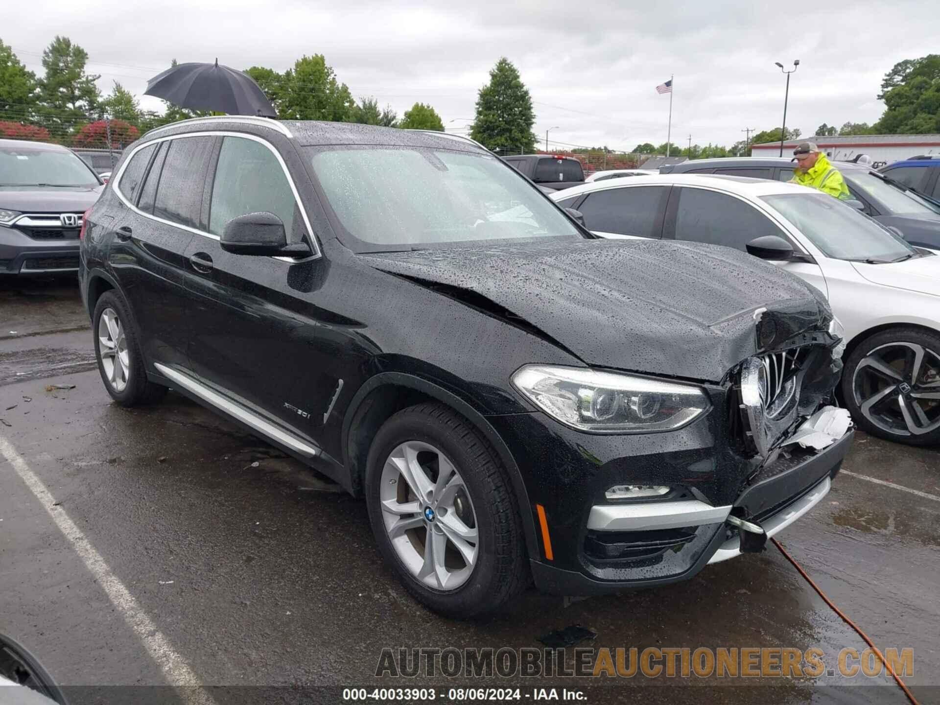 5UXTR9C56JLC75162 BMW X3 2018