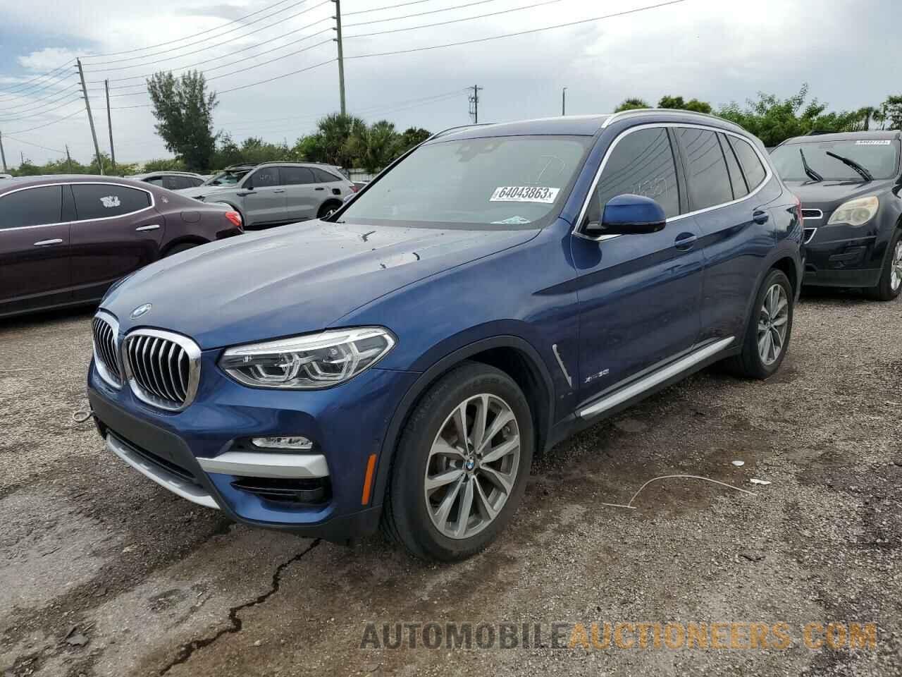 5UXTR9C56JLC75808 BMW X3 2018