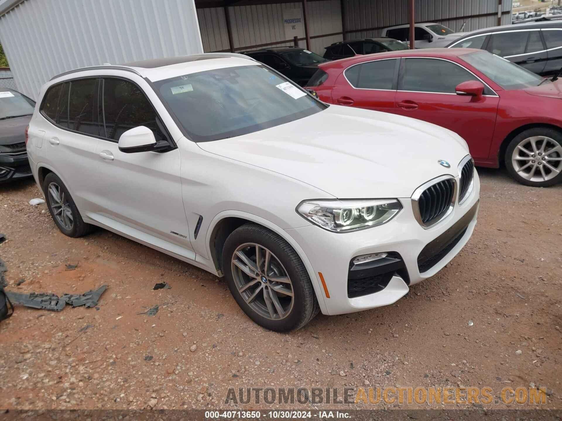 5UXTR9C56JLC83844 BMW X3 2018