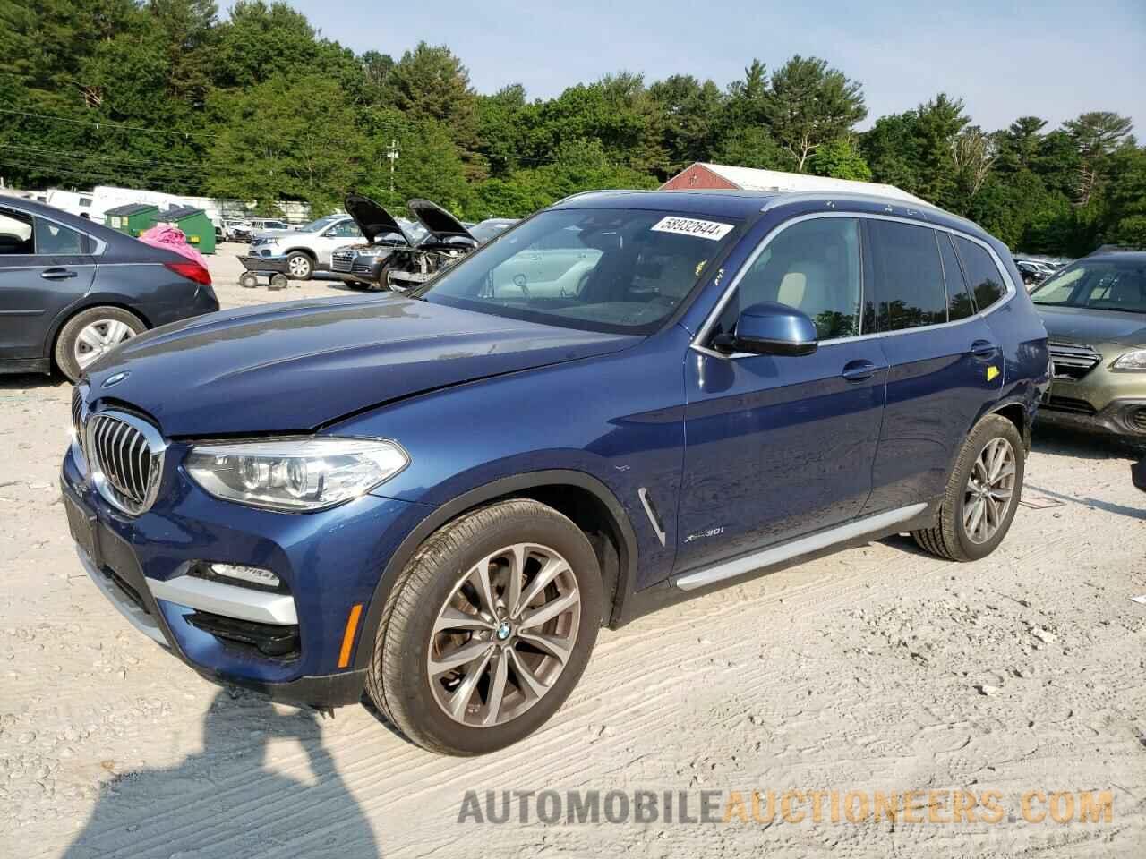 5UXTR9C56JLD62785 BMW X3 2018