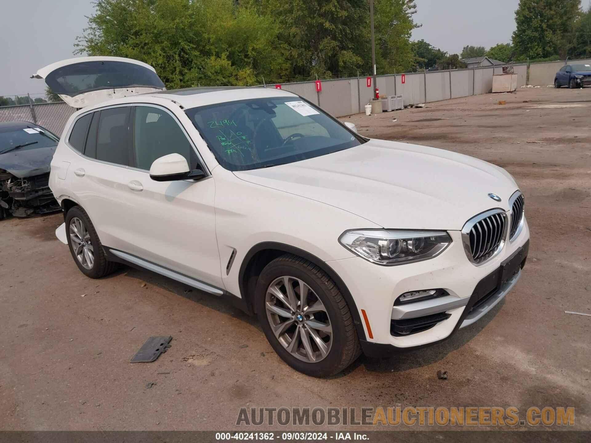 5UXTR9C56JLD72975 BMW X3 2018