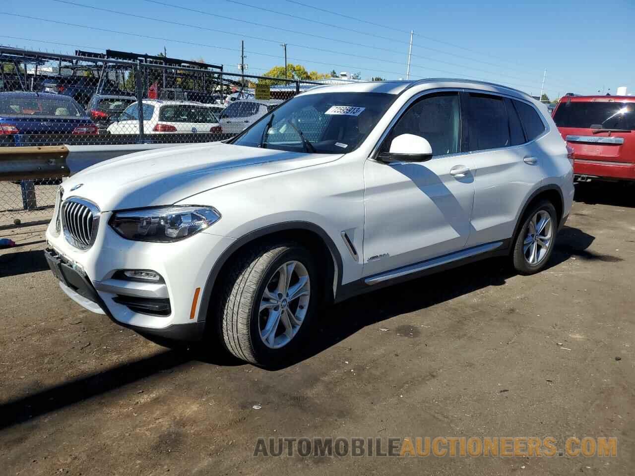 5UXTR9C57JLD62875 BMW X3 2018