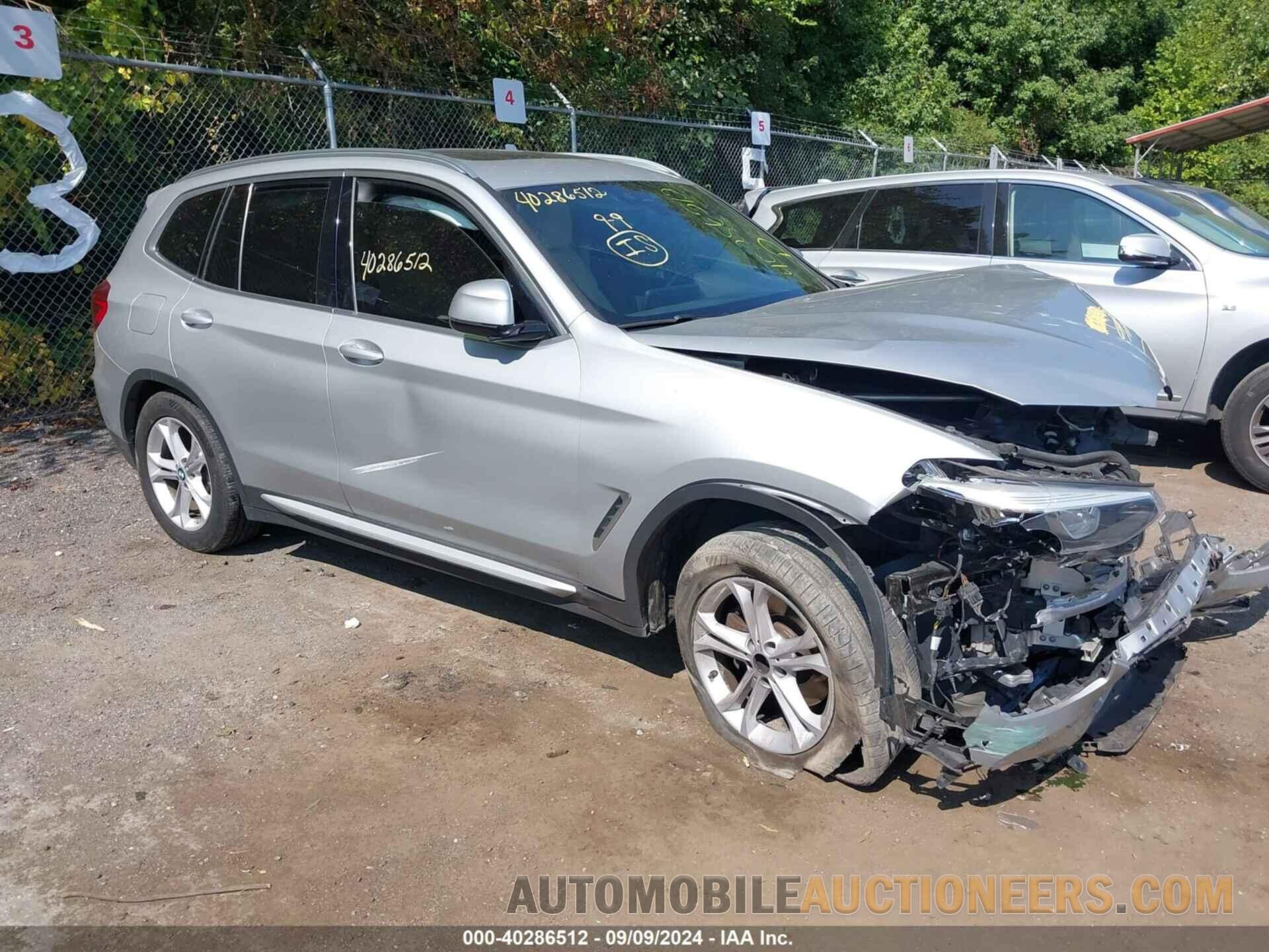 5UXTR9C57KLD91262 BMW X3 2019