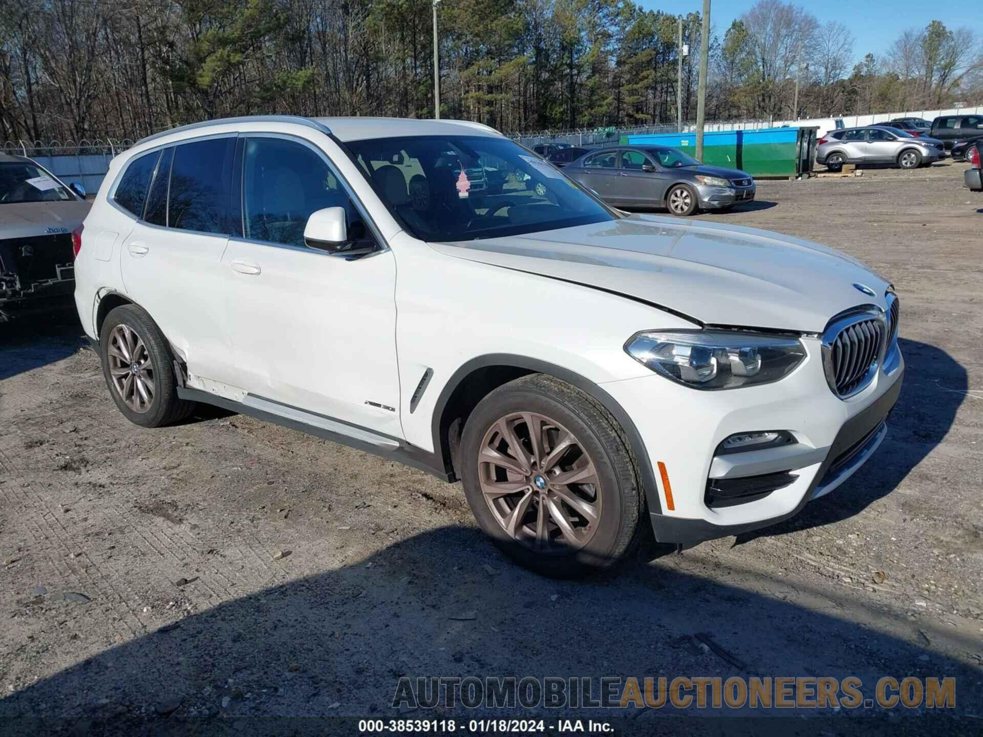 5UXTR9C58JLC73557 BMW X3 2018