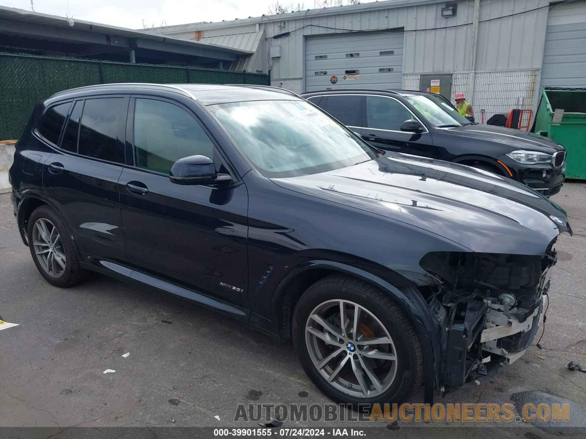 5UXTR9C58JLC76250 BMW X3 2018