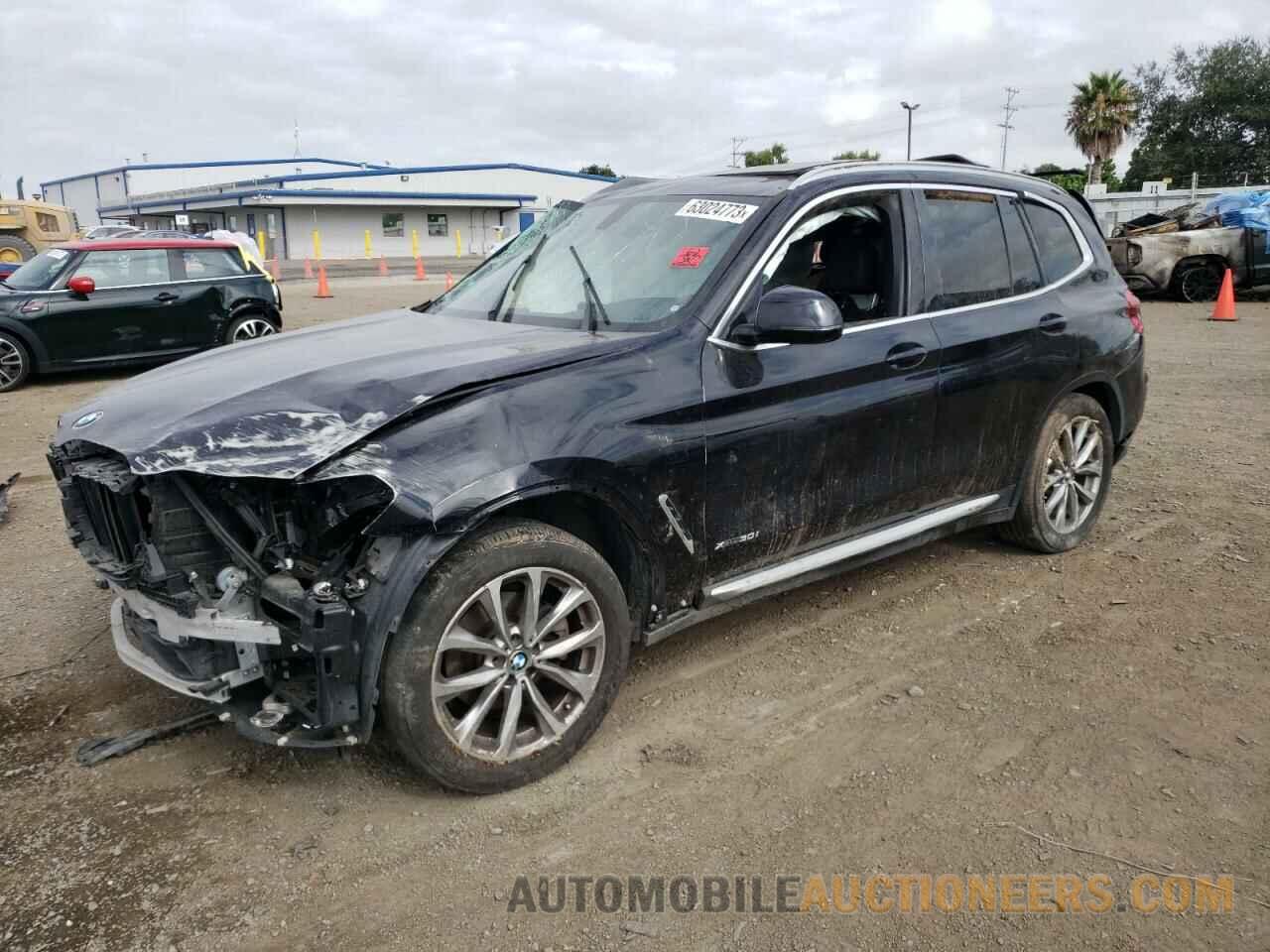 5UXTR9C58JLC76913 BMW X3 2018