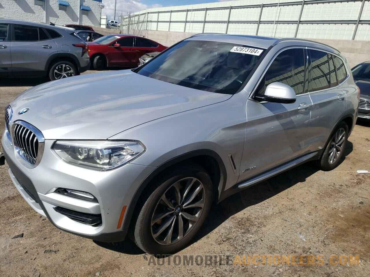 5UXTR9C58JLC83571 BMW X3 2018