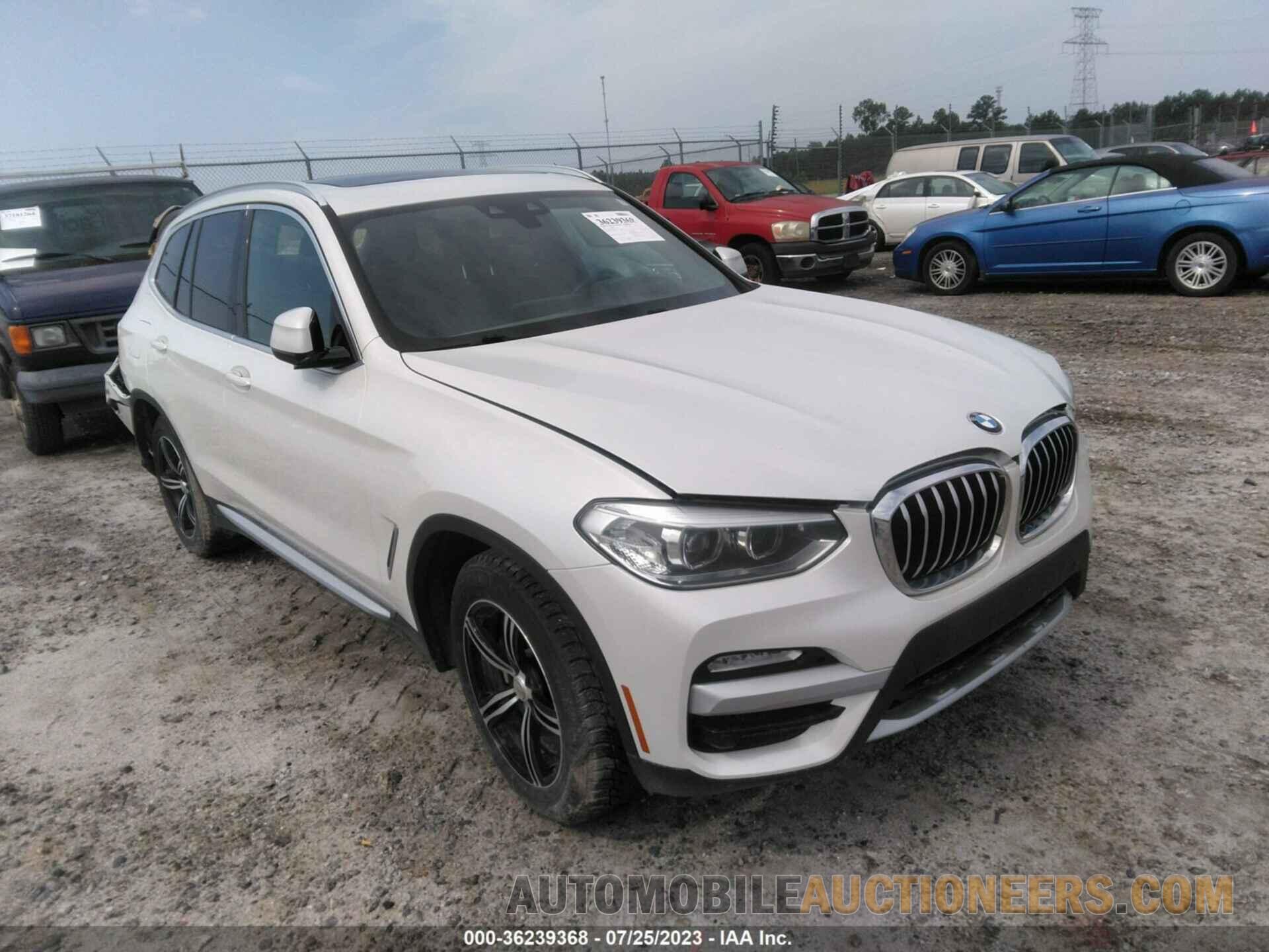 5UXTR9C58KLE21496 BMW X3 2019