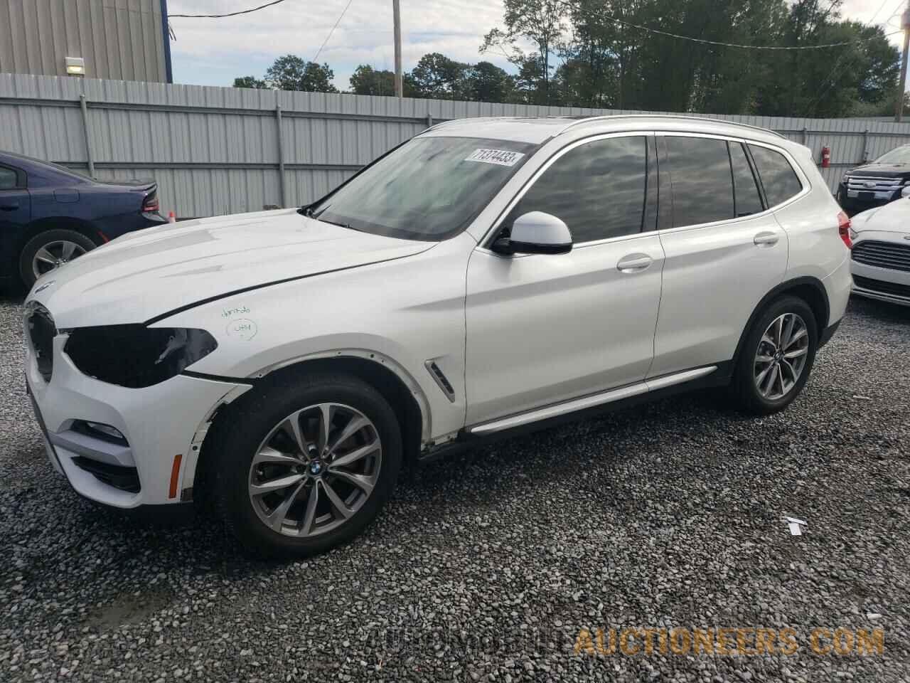 5UXTR9C58KLP83762 BMW X3 2019